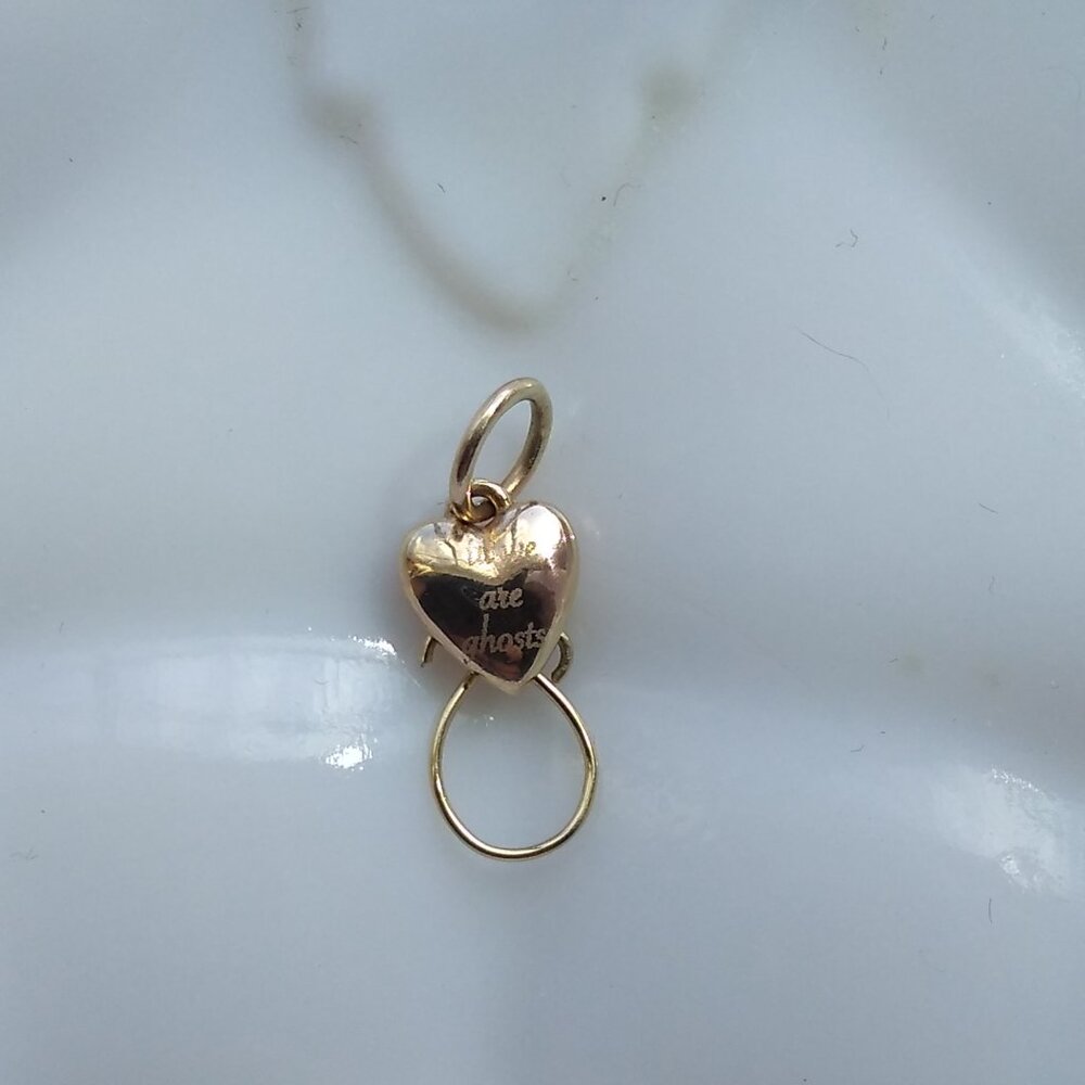 Catbird 14k mini charm holder  . Til we are Ghosts.  Sight of the Stars